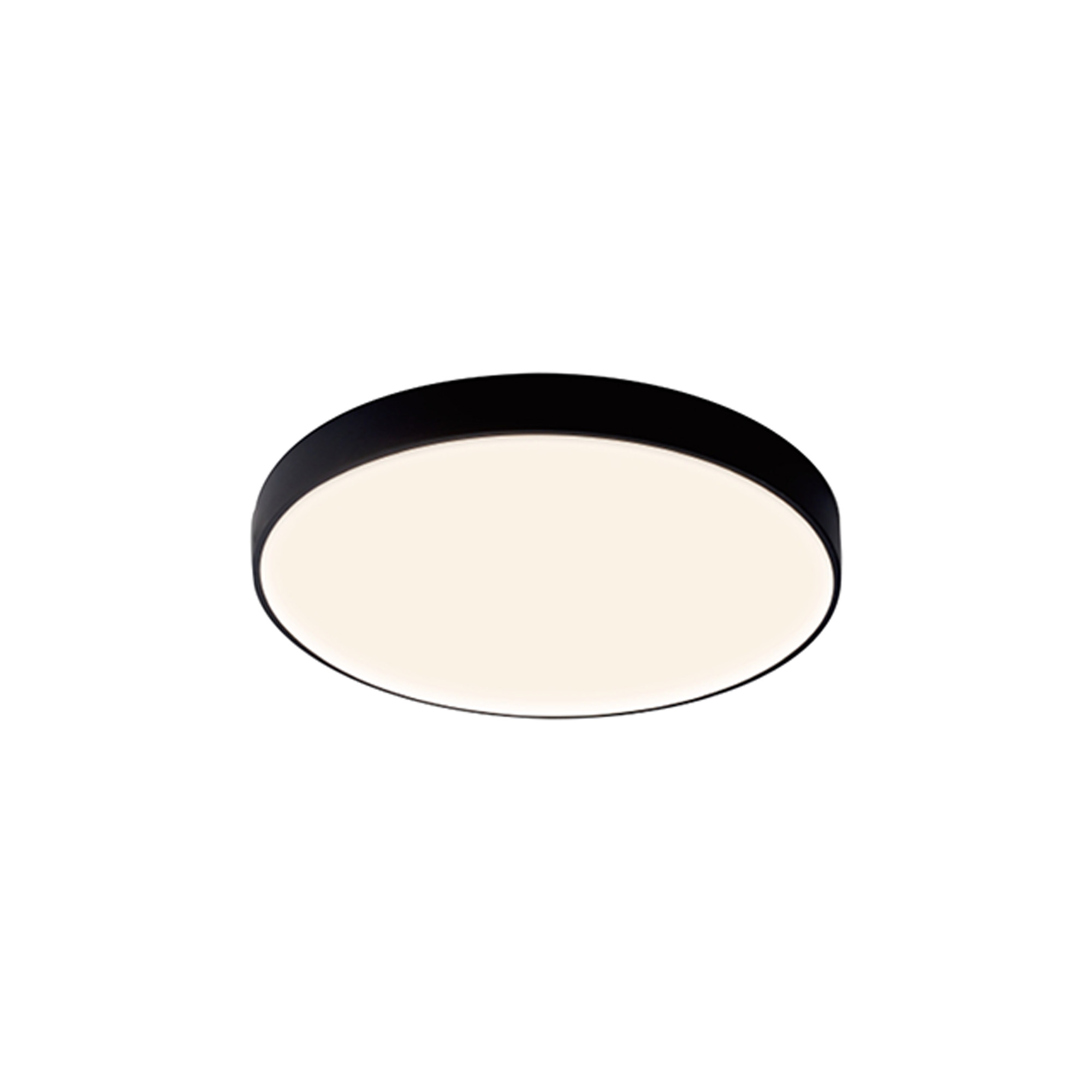 M8839  Cumbuco II Ceiling 50cm, 40W LED, 2700/3300/4000K, On Board CCT, 2800lm, Black, 3yrs Warranty